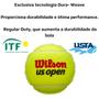 Imagem de Kit 27 Bolas De Tênis Wilson Us Open Regular Duty Pack 9 Tubos Itf