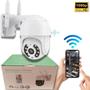 Imagem de Kit 2Câmeras Ip Wi-Fi A08-Resistente Sol/Chuva-Detecta Movi