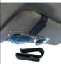 Imagem de Kit 2un Clips Porta Óculos Veicular Suporte Quebra Sol Carro