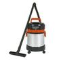 Imagem de Kit 2un Tubo Extensor Prolongador Reto Plástico Preto Compatível com Aspirador Black&Decker AP4850