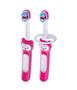 Imagem de Kit 2Uni. Escova Dental Baby'S Brush (6+M) - Rosa - Mam