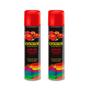 Imagem de Kit 2uni Spray Premium Multiuso Premium 280g/400ml - Preto Fosco - Lukscolor