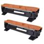 Imagem de Kit 2x cartucho de toner TN1060 1K compatível com impressora Brother HL-1212W