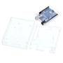 Imagem de Kit 2x Case Capa Protetora Para Arduino Uno R3 Acrílico