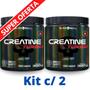 Imagem de Kit 2X Creatina Monohidratada Creatine Turbo Black Skull 300g - Energia - Força - Ganho de Massa Muscular