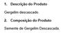 Imagem de Kit 2x Gergelim Descacado 200G Grings