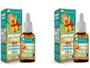 Imagem de Kit 2x ImuniTrix Kids - Vitamina C + Zinco + Vitamina D3  30ml - Flora nativa do brasil