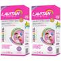 Imagem de Kit 2x Lavitan infantil suplemento vitamínico mineral 240ml sabor tutti frutti cimed