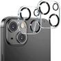 Imagem de Kit 2x Películas de Vidro Protetoras Câmera Lente Compatível iPhone 13