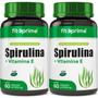 Imagem de Kit 2x Spirulina Premium com Vitamina E 60 cápsulas