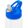 Imagem de Kit 2x Squeeze com Canudo Retrátil 610 ml Fun TopGet Azul