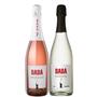 Imagem de Kit 2x Vinhos Espumante Argentino Dada de Finca Las Moras No 7 Pink Sweet/Branco 2021