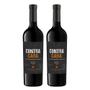 Imagem de Kit 2x Vinhos Tintos Argentinos ContraCara Blend