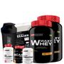 Imagem de Kit 2x Waxy Whey 900g + BCAA 100g + Power Creatine 100g + Waxy Maize 800g + Colágeno 200g + Coq 