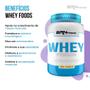 Imagem de Kit 2x Whey Foods 900g  BRNFOODS