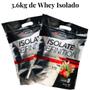 Imagem de Kit 2x Whey Isolado Definition Refil (3,6kg) - Baunilha e Morango