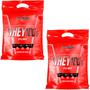 Imagem de Kit 2x Whey Protein 100% Pure Concentrado Cookies Refil 907g Integralmedica