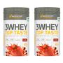 Imagem de Kit 2x whey protein 3w top taste 900g body action