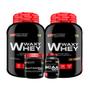 Imagem de KIT 2x Whey Protein Waxy Whey 2kg + Glutamina 300g + BCAA 1800 120 Cápsulas - Bodybuilders