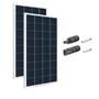 Imagem de Kit 2xPainel Placa Energia Solar 155w e conector Mc4