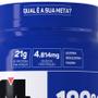 Imagem de Kit 3 100% Whey Max Titanium Pote 900g Baunilha Suplemento