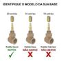 Imagem de Kit 3 Acabamento Docolbase Dn15 Dn25 1 Docol Primor Cromado