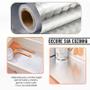 Imagem de Kit 3 Adesivos Aluminio Decorativo P/ Parede Gaveta 40cmx5m