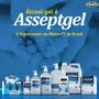 Imagem de Kit 3 Álcool Gel Antisséptico 70o Inpm 420g Asseptgel Start