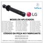 Imagem de Kit 3 amortecedor do cesto para lavadora e lava e seca lg fr1226wc5 wd-12311rd wd1014rd7 4901er2003a 383eer3001g