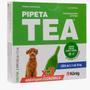 Imagem de Kit 3 Anti Pulga Pipeta Tea Cães 5,1 Á 10kg Caixa C/3 Pipeta