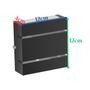 Imagem de Kit 3 Arandela Slim 2 Frisos 12X12X4cm Bivolt G9 Sem Lâmpada Interna Externa Muro Parede - 103