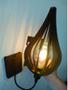Imagem de Kit 3 Arandelas Luminária de Parede Gota (16x30cm)