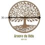 Imagem de Kit 3 Árvores Da Vida 60cm Mandala Decorativa Mdf Cru Natural - Ficone Decor