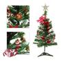Imagem de Kit 3 Árvores De Natal Pinheiro Verde Canadense 86 Galhos 90cm A0011