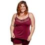 Imagem de Kit 3 Baby Doll Plus Size WLS Modas Liganete Com Renda Feminino