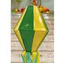 Imagem de Kit 3 Balão De Festa Junina Grande 28cm Verde e Amarelo Plástico Quermesse Decoratico Enfeite