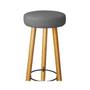 Imagem de Kit 3 Banquetas Decorativas 71cm Pés Pálito Italian - Mafer
