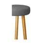 Imagem de Kit 3 Banquetas Decorativas 71cm Pés Pálito Italian - Mafer