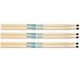 Imagem de Kit 3 Baqueta Tenessee Hickory Bateria Nylon 7a Liverpool