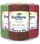 Imagem de Kit 3 Barbante Euroroma 1.8kg Colorido N6 Cores Variadas
