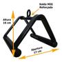 Imagem de Kit 3 Barras Puxadores Triceps Pulley Curvo Corda Triângulo