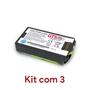 Imagem de Kit 3 Bateria Coletor Motorola Mc3090-G e Mc3190-G - 5200mAh