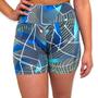 Imagem de Kit 3 Bermuda Legging Feminina Cintura Alta Short Fitness Academia