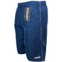 Imagem de Kit 3 Bermudas Calção Tactel Masculino Leve Macio 3 Bolso Elástico Cordão Comprido Listras Academia