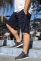 Imagem de KIT 3 Bermudas Dry Fit  Shorts Plus Size Lisa Cintura com Elástico 109