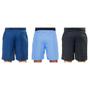 Imagem de Kit 3 Bermudas Elite Comfort Masculina