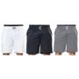 Imagem de Kit 3 Bermudas Elite Comfort Masculina