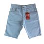Imagem de Kit 3 Bermudas Jeans Masculina Slim Elastano