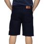 Imagem de Kit 3 Bermudas Jeans Masculina Tradicional Slim Elastano Algodão Premium