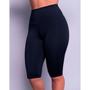 Imagem de Kit 3 Bermudas Legging Fitness Lisas Suplex Longa Ciclista